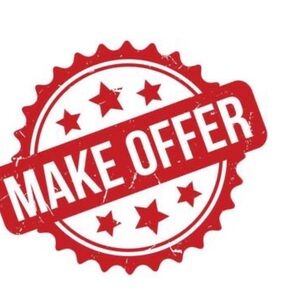 Make me an offer I won’t refuse. I would love to close my closet out! Thank you